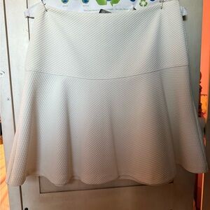 Banana Republic Cream A-Line Skirt